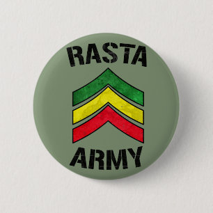 Rasta-leger Ronde Button 5,7 Cm