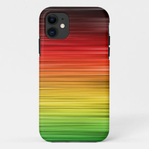 Rasta Lined Iphone 5 Hoesje-Mate Hoesje