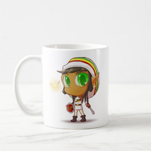 Rasta Link - Legend of Zelda Fan Fiction Apparel Koffiemok