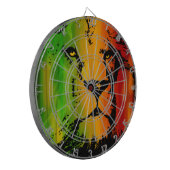 Rasta Lion Dartbord (Voorkant Links)