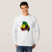 Rasta Lion de Juda T-Shirt (Devant entier)
