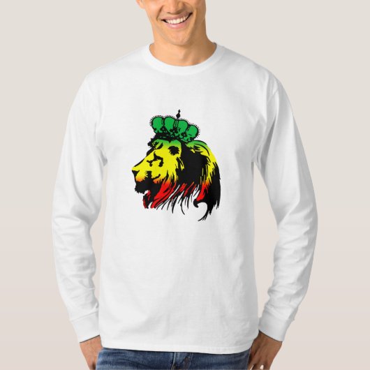Rasta Lion de Juda T-Shirt (Devant)