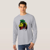 Rasta Lion de Juda T-Shirt (Devant entier)