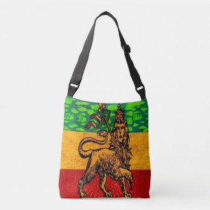 Rasta Lion Judah Flag Crossbody Tas