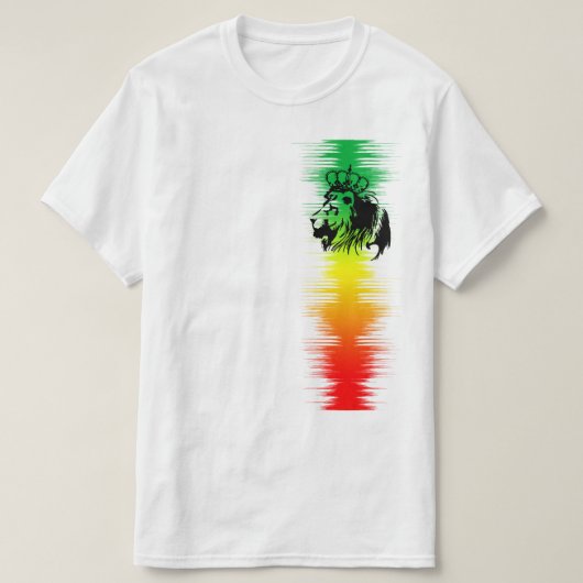 Rasta - Lion Judah T-shirt (Design voorkant)