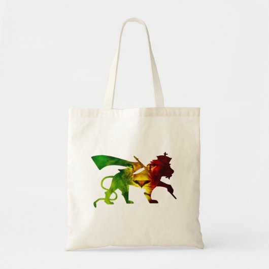 Rasta Lion Judah Tote Bag (Voorkant)