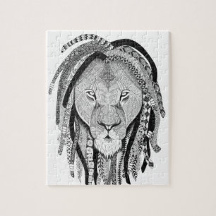 Rasta Lion Legpuzzel