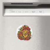 Rasta lion magneet (Insitu (Vaatwasser))