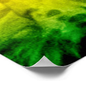 Rasta Lion Poster (Hoek)