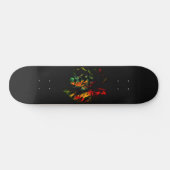 Rasta Lion Skateboard (Horizontaal)