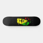 Rasta Lion Skateboard (Horizontaal)