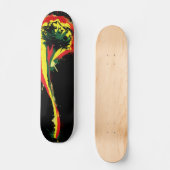 Rasta Lion Skateboard (Voorkant)