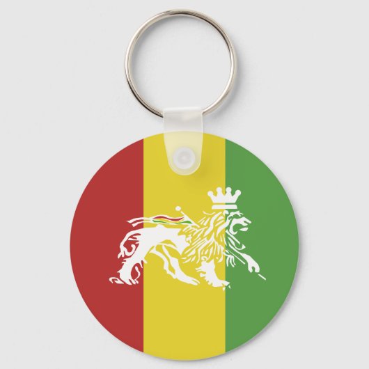 Rasta Lion Sleutelhanger (Voorkant)