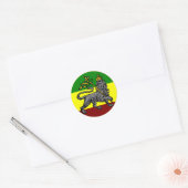 Rasta Lion sticker (Envelop)