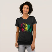 Rasta Lion T-shirt (Voorkant volledig)