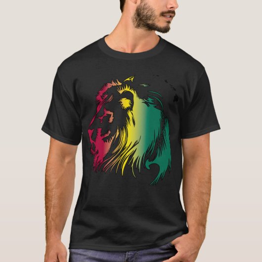 Rasta Lion T-shirt (Voorkant)