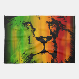 Rasta Lion Theedoek