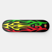 Rasta Lion Zion Skateboard (Horizontaal)