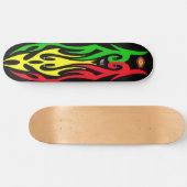 Rasta Lion Zion Skateboard (Horizontaal)