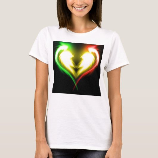 rasta luv t-shirt (Voorkant)