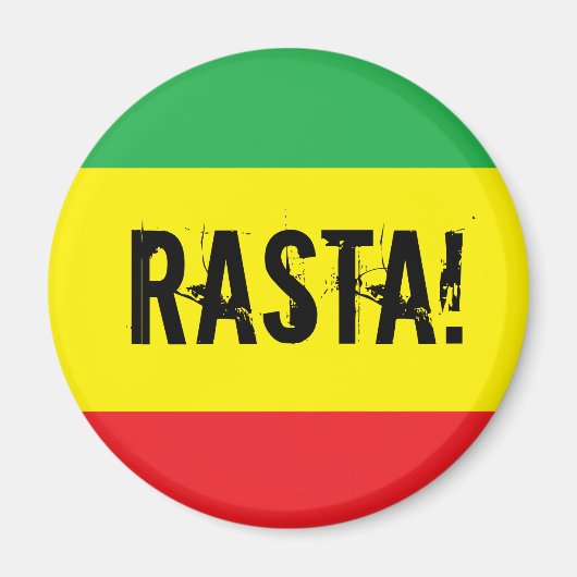 Rasta Magnet Magneet (Voorkant)