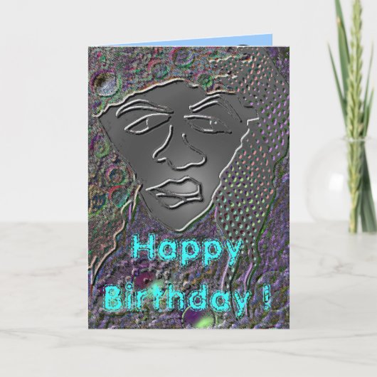 - Rasta Man - Joyeux anniversaire ! Carte (Devant)
