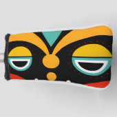 Rasta Mask Golfheadcover (Voorkant)