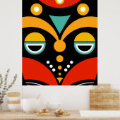 Rasta Mask Poster (Keuken)