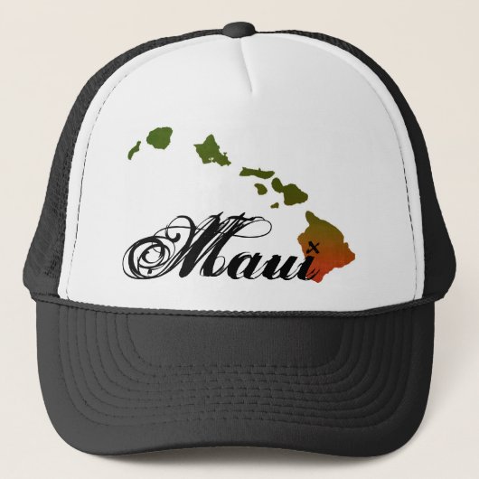 Rasta Maui Trucker Hat Pet (Voorkant)