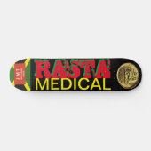 RASTA MEDISCH skateboard, 7 ¾-inch deck Skateboard (Horizontaal)