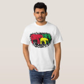 Rasta olifant vuil T T-shirt (Voorkant volledig)