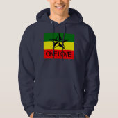 Rasta One Love Sweatshirt Hoodie (Voorkant)