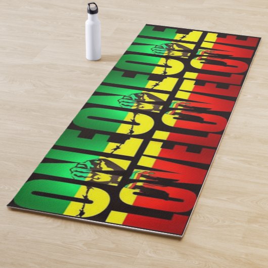 Rasta One Love Yogamat (In situ)