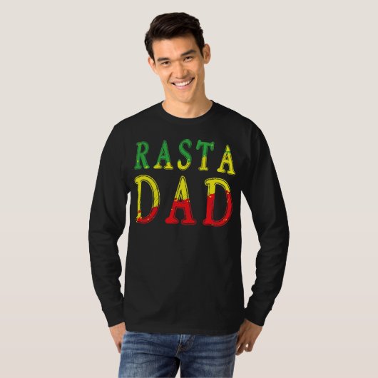 Rasta PapRasta Vader vaderdag T-shirt (Voorkant volledig)
