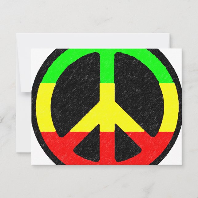 Rasta Peace Sign (Voorkant)