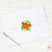 Rasta Peace Sticker (Envelop)