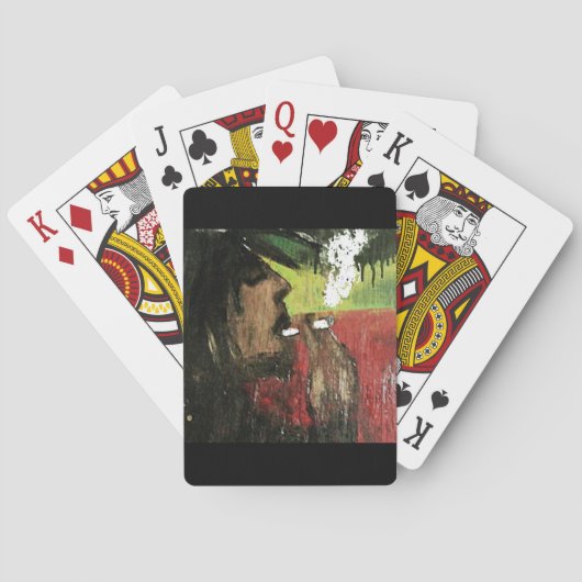 Rasta Pokerkaarten (Achterkant)