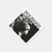 Rasta poleman party leeuw servet (Hoek)