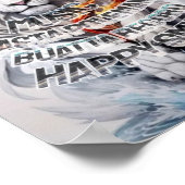 Rasta Poleman sound lion Poster (Hoek)