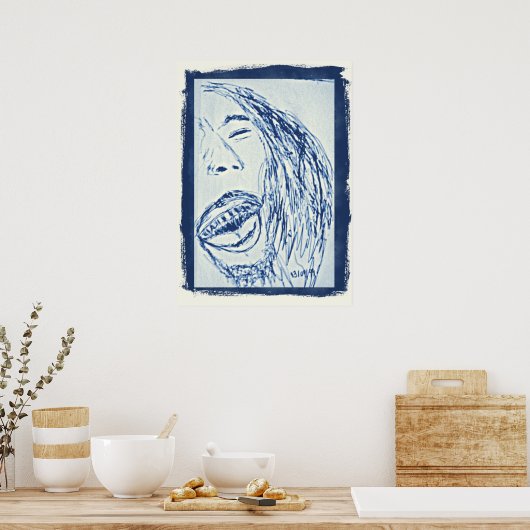 rasta poster (Keuken)