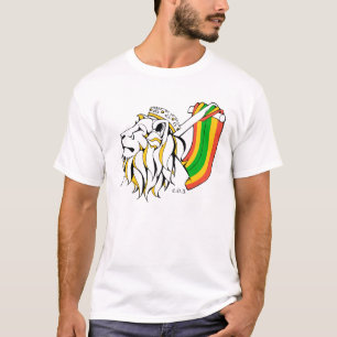Rasta Reggae Lion Ascending T-shirt
