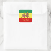 Rasta Reggae Lion de Juda Feuilles de Stickers (Sac)
