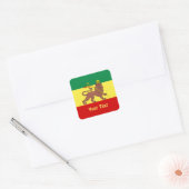 Rasta Reggae Lion de Juda Feuilles de Stickers (Enveloppe)