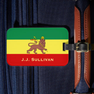 Rasta Reggae Lion Judah Bagagelabel