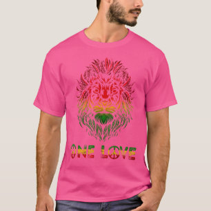 Rasta Reggae Lion Judah Jamaica Rastafari Roots T-shirt