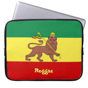 Rasta Reggae Lion of Judah Neopree 15-inch Sleeve