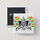 Rasta Reggae Royal Crest Button (Voorkant /achterkant)