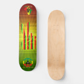 Rasta Reggae Skateboard (Recto)