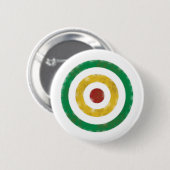 Rasta-ringen Ronde Button 5,7 Cm (Voorkant /achterkant)