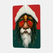 Rasta Santa I Ornament (Voorkant links)